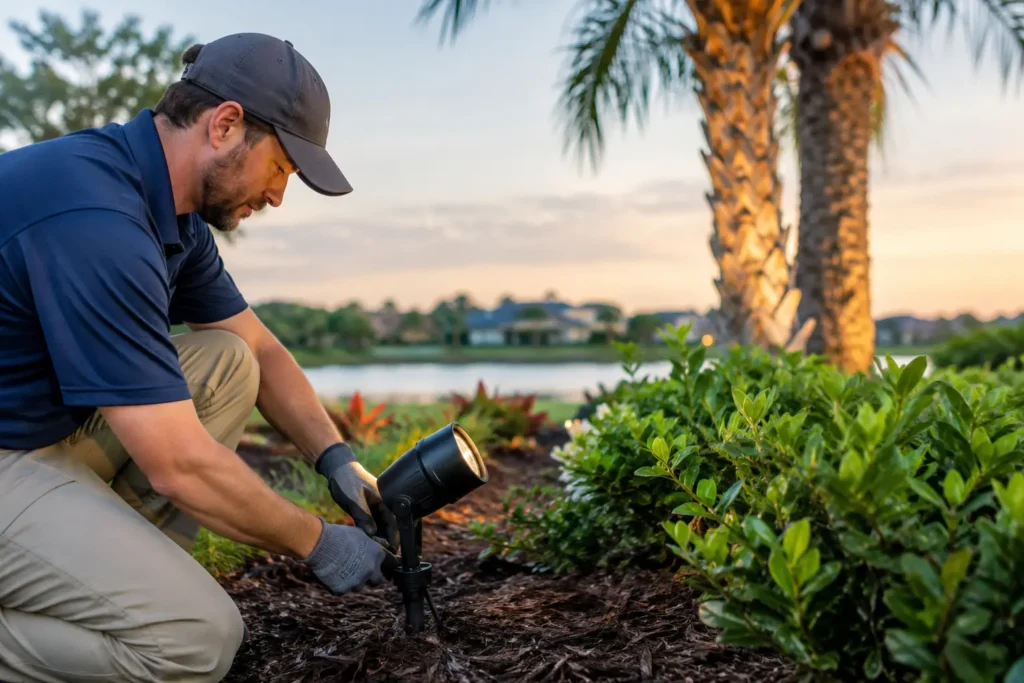 How to Maintain Landscape Lighting in Florida